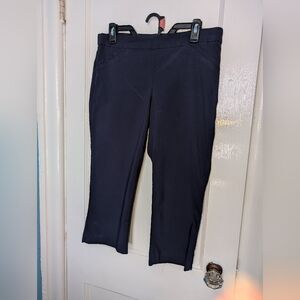 Briggs Capri Navy Blue  Dress Pants Pre-owned